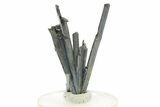 Very Lustrous Metallic Stibnite Crystals - Jiangxi, China #288693-1